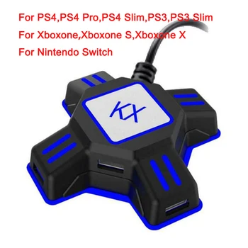 Pentru PS4 Controlerul de Tastatură, Mouse-ul Adaptor KX Gamepad USB Adaptor Convertor pentru Xbox One Nintendo Comutator pentru Playstation 4 Pro P3