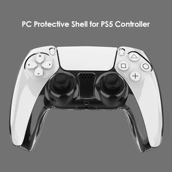 Pentru PS5 DualSense Piele Limpede Transparent Capac PC Ultra-Protector Caz Slim pentru PlayStation 5 Controler Accesorii