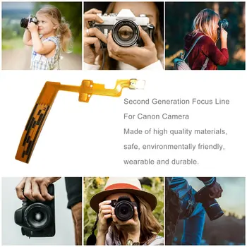 Piese de schimb pentru Canon EF-S 18-55mm F3.5-5.6 ESTE 18-55 II Focalizare Perie Electrica Cablu Flex Cea de-a Doua Generație a II-a