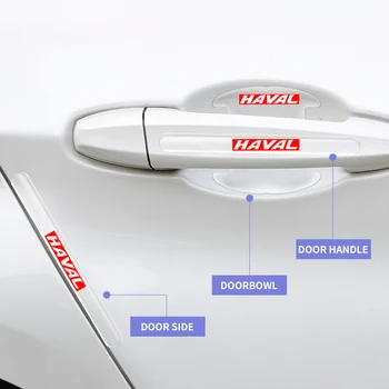 Potrivit Pentru Masina de Mânerul Ușii de Protecție Autocolant Personalizate Mitsubishi Honda Dodge MG Universal Transparent Anti Scratch Benzi