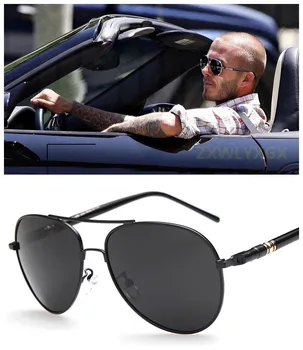 Retro clasic pentru Bărbați ochelari de Soare de Designer de Brand Pilot Polarizate Masculin Epocă Ochelari de Soare Ochelari de vedere gafas oculos de sol masculino