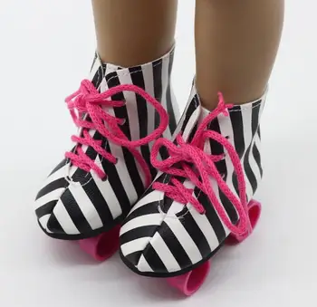 Rollerskate Role Pantofi Papusa De 18 inch Papusi Accesorii Mini Pantofi Fete pentru Copii Jucarii Papusa Pentru Copii Cadouri