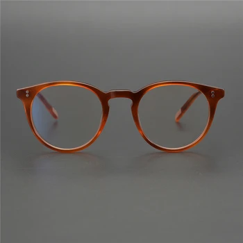 Rotund stil optic ochelari OV5183 Miopie lectură Cadru de Sticlă Bărbați/Femei O ' MALLEY Retro Ochelari cadru oculos de grau feminino