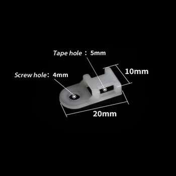 Scaun fix buddle șa de tip suport din plastic pentru cablu cravată monteaza bază de sârmă zip muntele bază de Cabluri accesorii de 100buc
