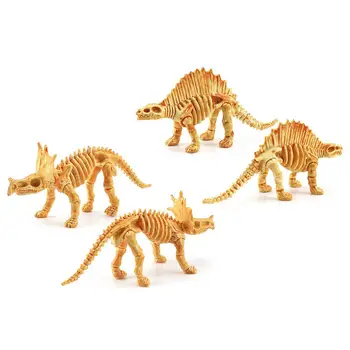 Schelet De Dinozaur 12 Piese Asortate Oasele Dino Skeleton Jucărie În Condiții De Siguranță De Excavare Schelet De Dinozaur Simulare Jucării Pentru Ziua De Nastere P