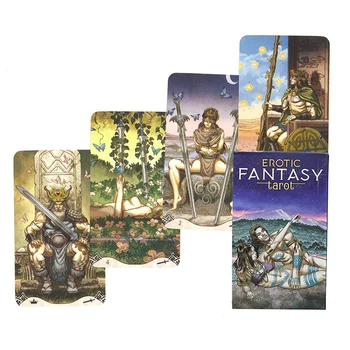 Sex Fantezie Cărți de Tarot pentru Incepatori cu Ghid, Care Este Un Joc de Bord de Orientare Divinație DIVIN Personalizate Carti de Tarot Carte