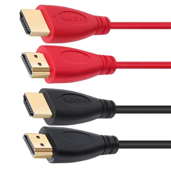 Shuliancable compatibil HDMI cablu de Înaltă viteză, Placat cu Aur Plug de sex Masculin-Masculin Cablu de 1m 1,5 m 2m 3m 5m pentru TV HD XBOX PS3 calculator