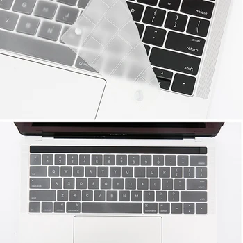 Silicon Laptop Capac Tastatură pentru Macbook Air 13 11 Pro 13 16 Atingeți Bara 15 16 12 Retina Protector Piele A2179 A2141 A1708 A1398