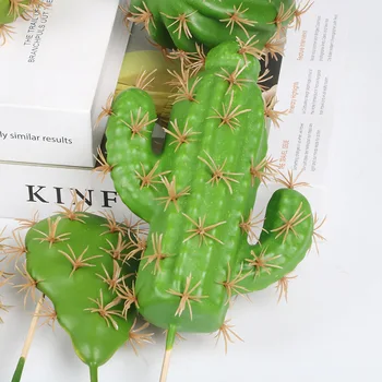 Simulate Cactus Ghivece cu Plante Rod Spuma de PE Biroul de Acasă de Masă Vaza Dormitor Magazin de Decorațiuni DIY Plante Suculente Foto elemente de Recuzită