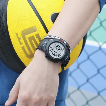 SKMEI TOP Mens Ceas de Moda de Mare dial Ceasuri Sport rezistent la apa 50M Ceas cu Alarmă Digital Bărbați Ceasuri Relogio Masculino