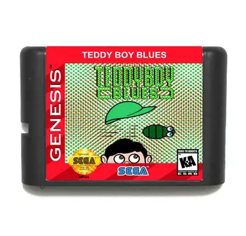 Teddy Boy Blues 16 biți MD Carte de Joc Pentru Sega Mega Drive Pentru Genesis