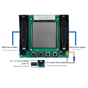 Tester Aparat de Mare Precizie Baterie Detector de Module LCD Display Digital 18650 Baterie Tester MAh MWh DC5-12V Măsurare