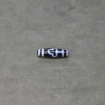 Tibet Feng Shui DZI 11.6*38mm Bodhi DZI Agate margele Bărbați și Femei Amuleta Bijuterii DIY Transport Gratuit