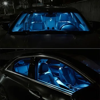 TPKE 13Pcs LED Interior Hartă Dom Kit de Lumina Pentru Opel Vauxhall Astra J GTC OPC 2010 2011 2012 2013 Vehicul Interior Becuri