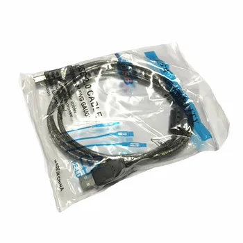 Transparent negru USB 2.0 de Mare Viteză Imprimantă Scanner Tip A-B Cablu-Tip B-Un Mascul De Tip B de sex Masculin cablu de extensie