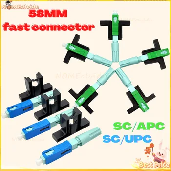 Transport gratuit 58MM SC UPC Rapid Conector Single-Mode, cu Conector de tip FTTH Instrument Rece Conector Instrument de Fibra Optica Rapid Connnector