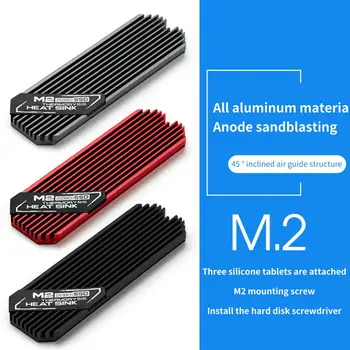 Ultra-subțire M. 2 SSD Chiuveta de Căldură M2 2280 Solid state Hard Disk Aluminiu Radiator Răcitor Cooling Pad Termic pentru PCIE 2280 SSD