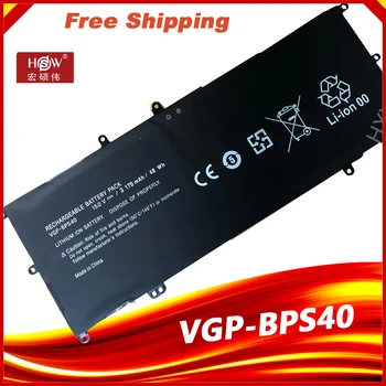 VGP-BPS40 Baterie Laptop Pentru SONY Vaio Flip 14A SVF14N SVF 15A SVF15N17CXB VGP-BPS40 15V 3170mAh