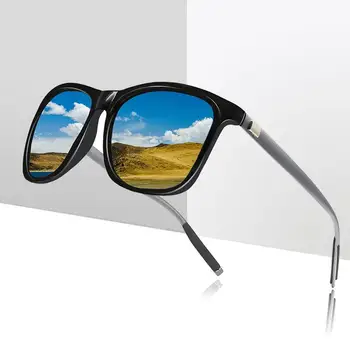 ZXWLYXGX Epocă de Aluminiu Polarizat ochelari de Soare Brand Clasic de ochelari de Soare de Acoperire Lentile de Conducere Ochelari Pentru Barbati/Femei