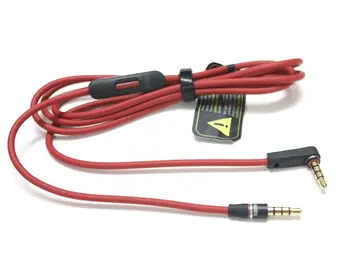 Înlocuirea Audio 3.5 mm la 3.5 mm Cablu de Sârmă de Cablu cu Microfon la distanță pentru Beats by Dr. Dre Casti Solo Pro Studio/Pro/Detoxifiere